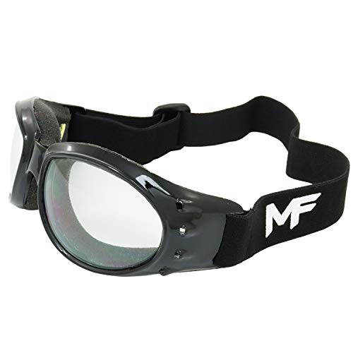 Mf نظارات MF فولكان (إطار أسود/عدسة شفافة) - Image 1