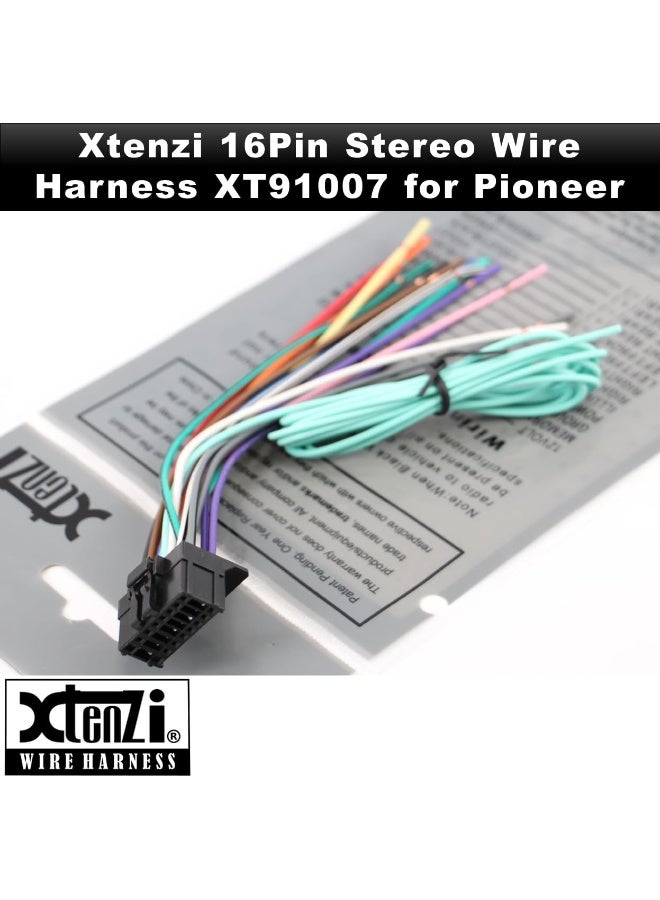 Xtenzi Power Cord Harness Speaker Plug for Pioneer AVIC Series - Image 2