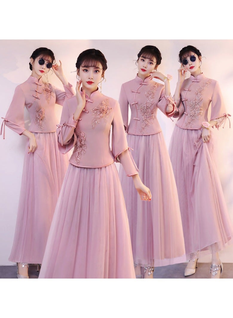 KUYING New Fashionable and Elegant Bridesmaid Dress  - Image 2