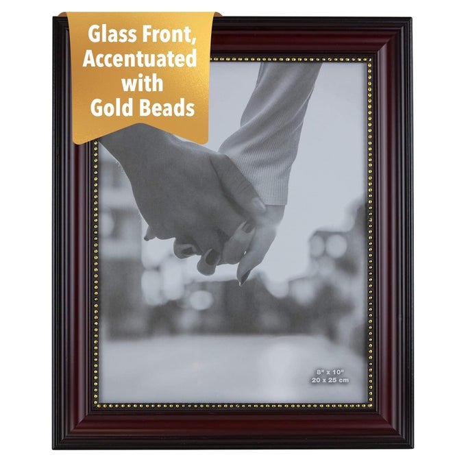CLASSIC TRADITIONAL LUCY PICTURE FRAME 8 X 10 DARK BROWN