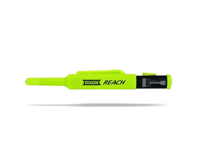 Dixon Industrial REACH- Deep Hole Mechanical Pencil with Lead Refills included, Yellow (14301) - Image 3