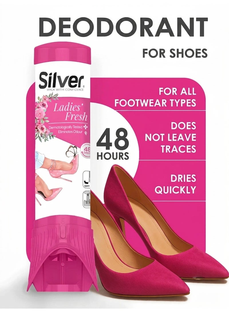 Silver Fresh Women's Shoe Perfume and Deodorizer 100 ml - Image 4