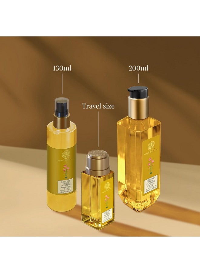 Forest Essentials Delicate Facial Cleanser With Saffron & Neem | Ayurvedic Purifying Face Wash | For Combination To Oily Skin | Sulphate Free | Paraben Free - Image 3