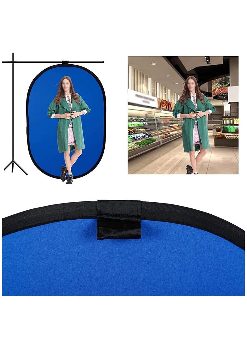 Generic - 2-in-1 Pop Up Chromakey Background (120 x 180cm) - Image 1