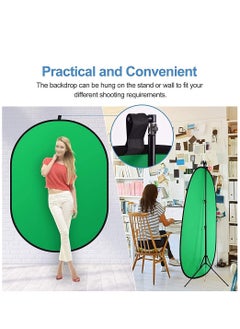 Generic 2-in-1 Pop Up Chromakey Background (120 x 180cm)  - Image 5