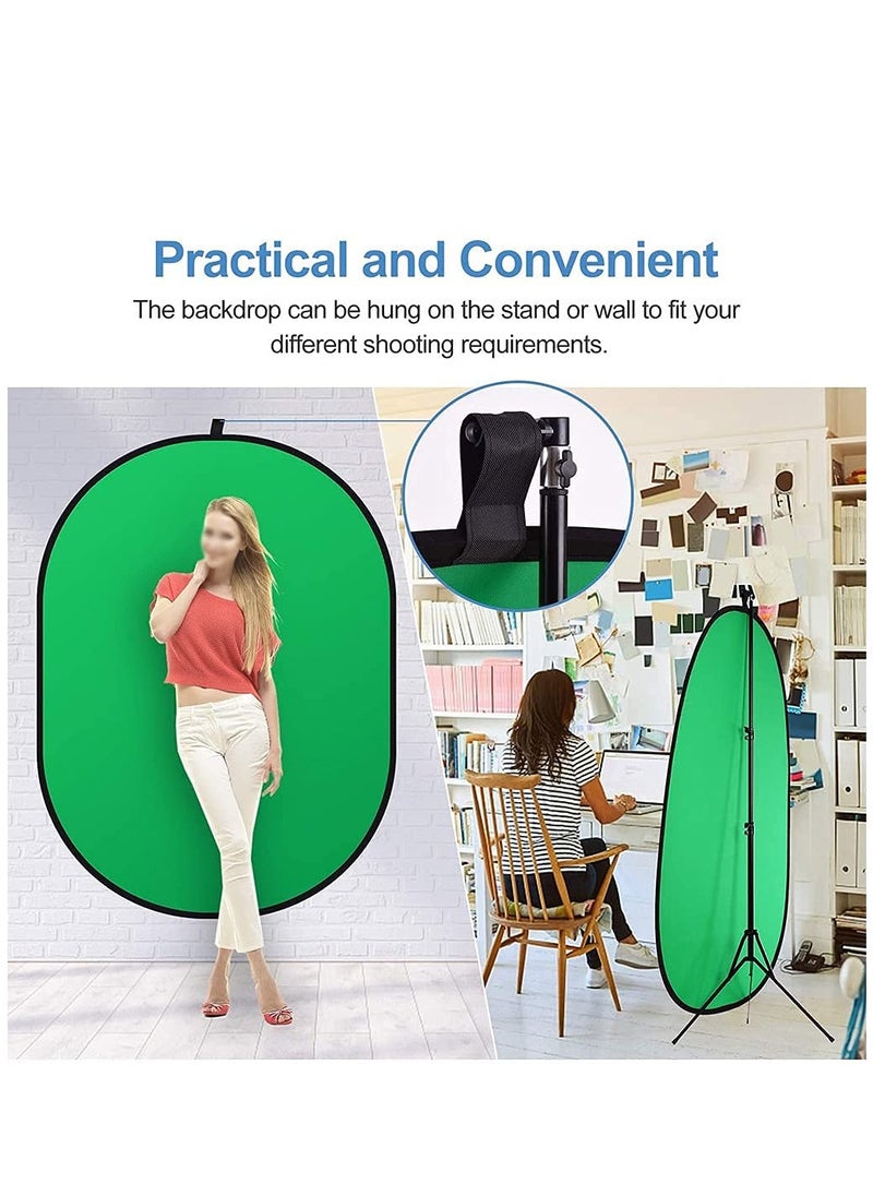 Generic - 2-in-1 Pop Up Chromakey Background (120 x 180cm) - Image 1
