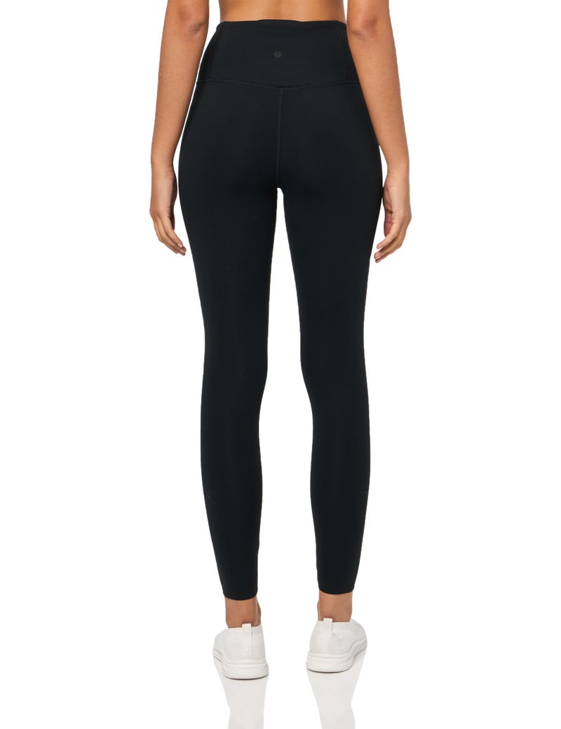 Danskin Women's Performance Nylon High Rise Ankle Legging, Black Salt, Medium - Image 2