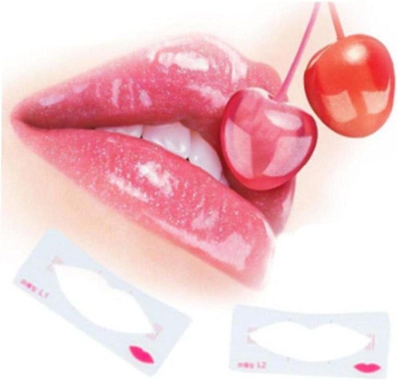 Zonster 3pcs Lip Stencils Shaping Template Makeup Beauty Tool for Cosmetic - Image 2