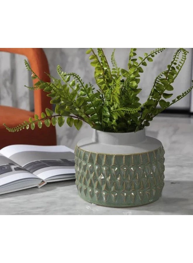 E.V.A Kosher Khaki Vases - Image 2