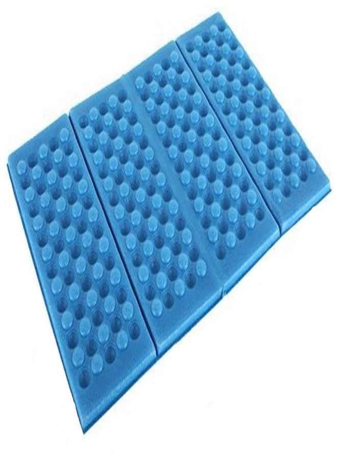 he andi 1pcs Waterproof Foldable Folding Foam Mat Chair Cushion Seat Pads (Blue, Green, Red, Orange, Purple.) (Blue-2) - Image 1