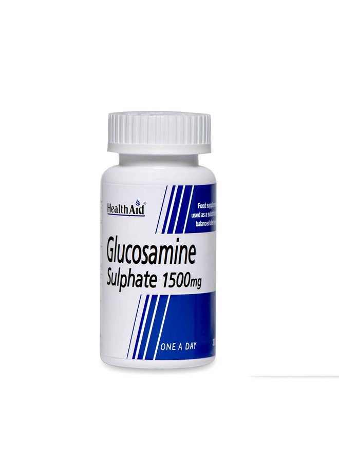 Health Aid - HealthAid Glucosamine Sulphate 1500Mg - 30 Tablets (Non Vegetarian) - Image 1