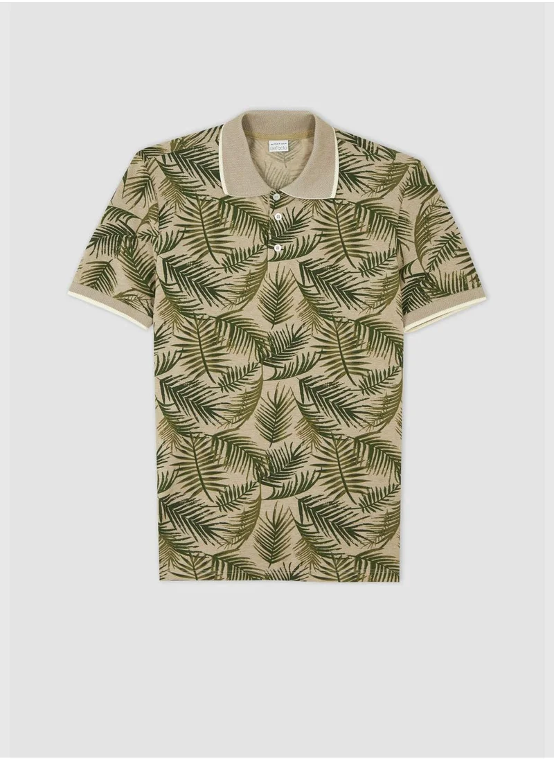 ديفاكتو Man Regular Fit Polo T-Shirt