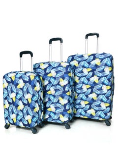MORANO Morano Luggage Cover Set Scratch-Resistant, Flexible, Washable Three-Piece Cover 28''-24''-20 Inch  - Image 1