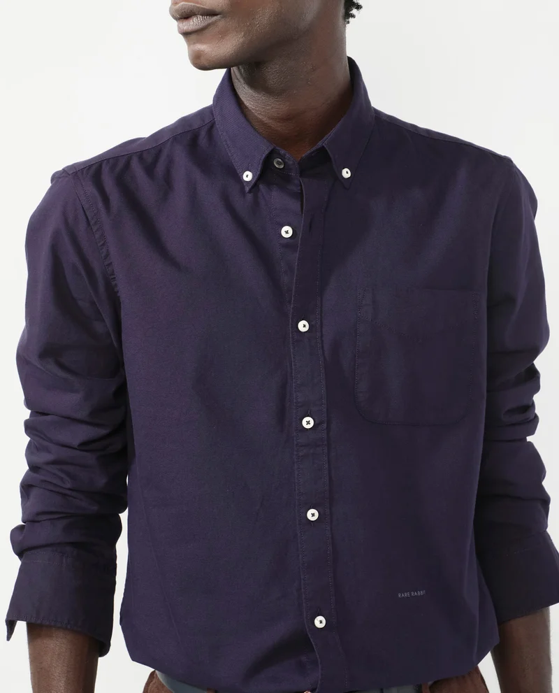 Rare Rabbit Men's Button Down Oxford Shirt