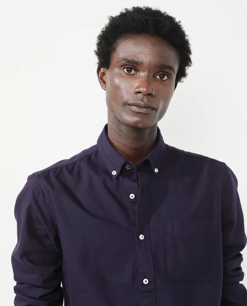 Rare Rabbit Men's Button Down Oxford Shirt