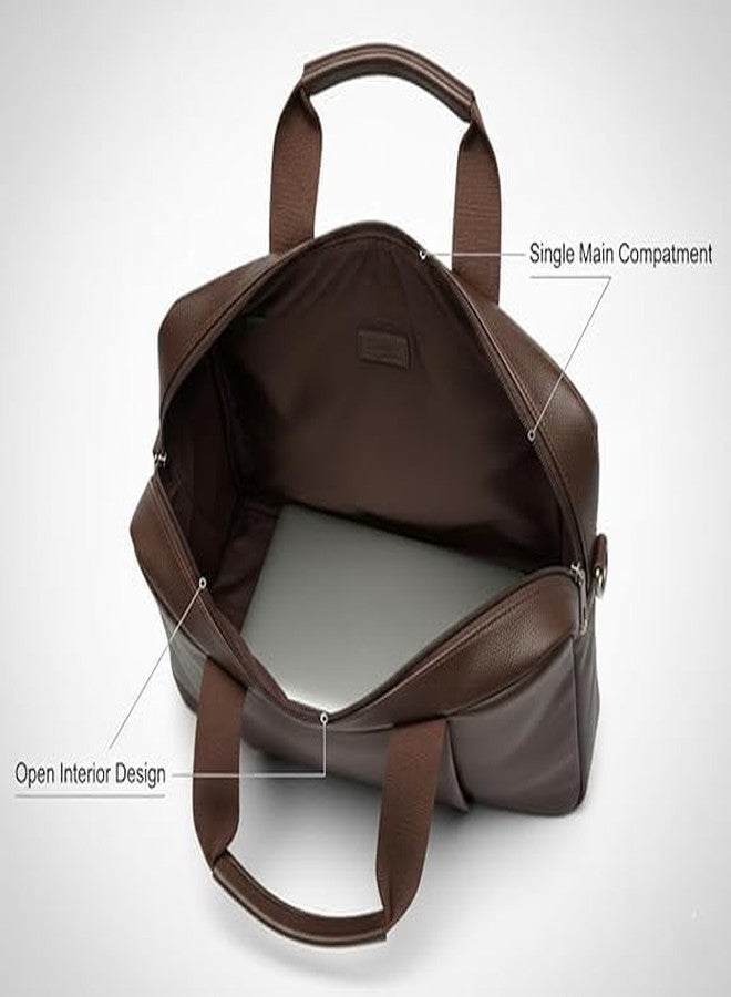 COOLCOLD 15.6 Inch Laptop Bag for Men & Women, Premium Office & Business Messenger Bag with Padded Laptop Compartment, Multiple Organizer Pockets, Adjustable Shoulder Strap, Professional Work Bag - Image 5