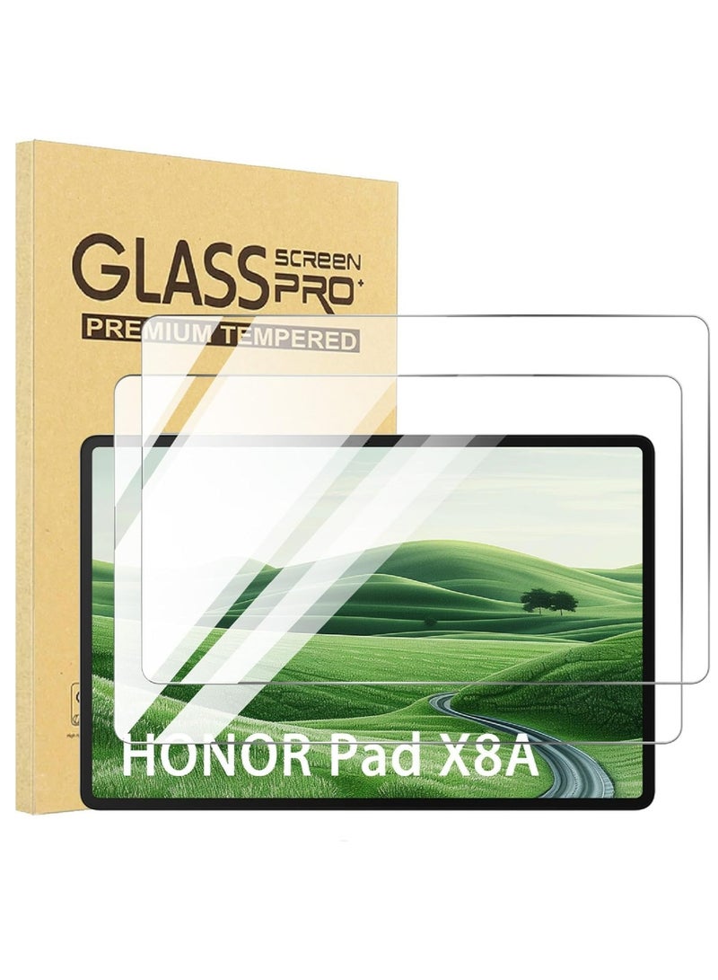 Fankalo [2 Pack]Screen Protector for Honor Pad X8a 11 inch 9H Tempered Glass Film HD Clear Scratch Resistant Bubble-Free Easy Installation - Image 1