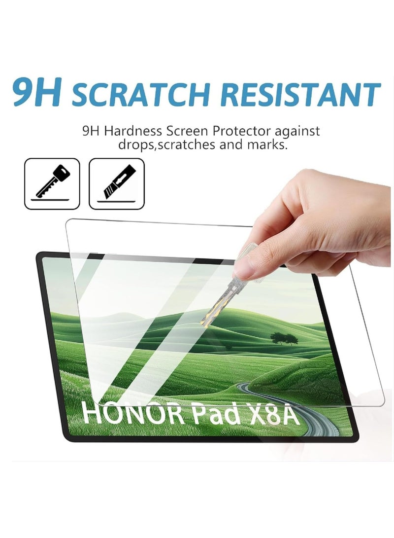 Fankalo [2 Pack]Screen Protector for Honor Pad X8a 11 inch 9H Tempered Glass Film HD Clear Scratch Resistant Bubble-Free Easy Installation - Image 4