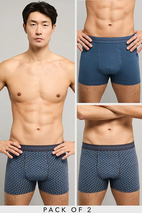 R&B 2 Pack Printed Trunks