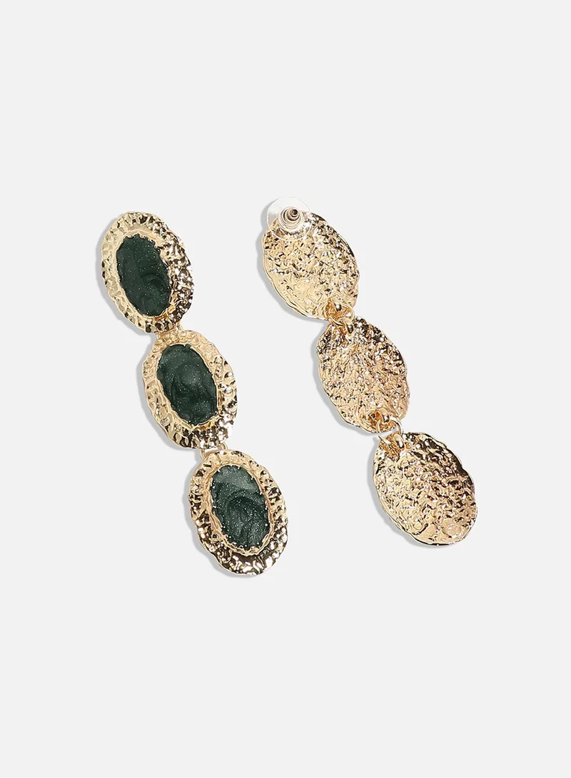 SOHI Radiant Dangles Statement Artificial Earring Jewellery