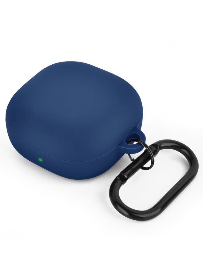 AIRSPO Silicone Case Compatible for Samsung Galaxy Buds 2 Pro/Galaxy Buds2/ Galaxy Buds Pro/Galaxy Buds Pro 2/ Galaxy Buds Live/Galaxy Buds FE Cases (Dark Blue) - Image 1
