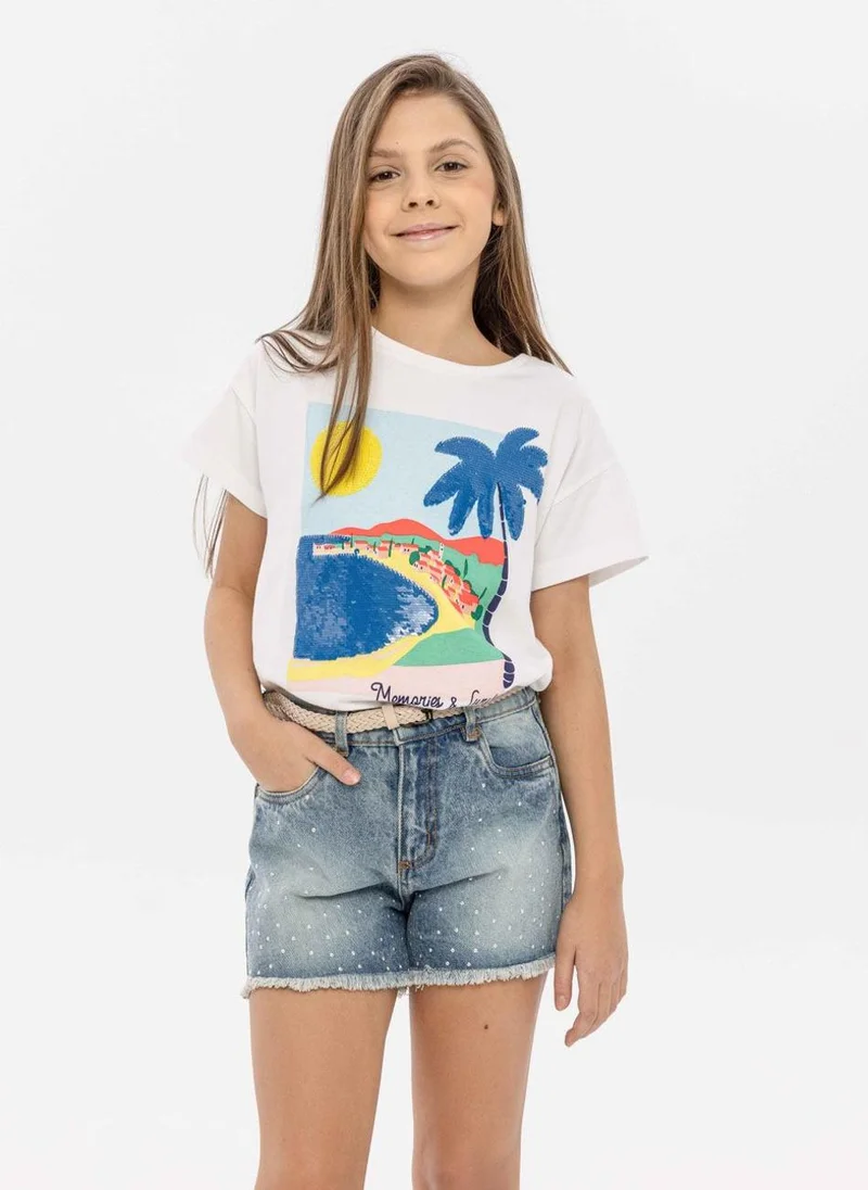 مينوتي Kids Girls T-Shirt