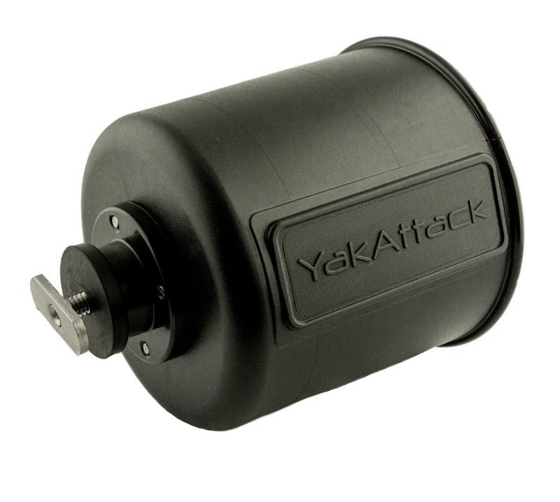 YakAttack Track Mount Multimount Cup Holder, Black - SSO-1001 Used - Image 1