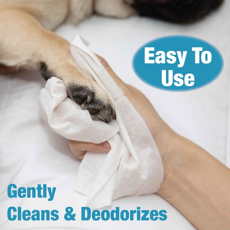 Cudlie 110 Pack Pet Grooming Wipes - Large & Extra-Large Sizes - Lavender, Aloe, & Unscented Variations - Hypoallergenic & Extra Durable - Perfect for Dogs & Cats, 8.6"x7.8" - Image 5