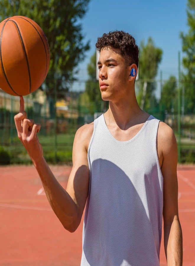 SOAR NBA Wireless Sport Earbuds: Comfortable Fit & Convenient Charging, New York Knicks - Image 4