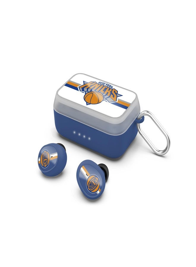 SOAR NBA Wireless Sport Earbuds: Comfortable Fit & Convenient Charging, New York Knicks - Image 1