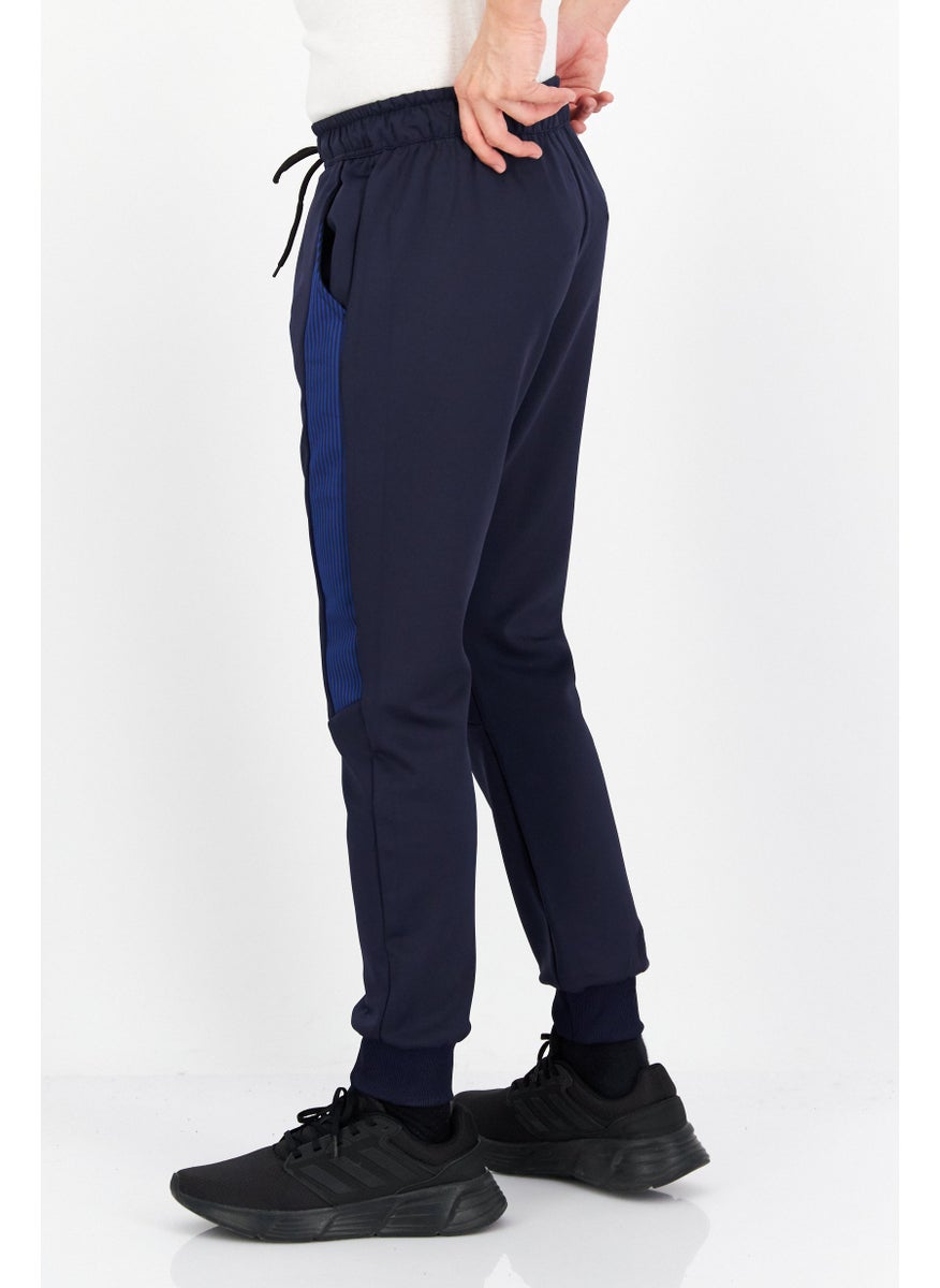 Cultura New York Men Sportswear Fit Training Sweatpants, Navy  - Image 4