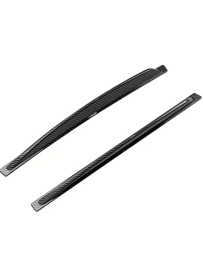 For G80 M3 M4 Roof Wind Deflector Aerodynamic Spoiler Lip Lightweight Exterior Performance Upgrade Improved Downforce Sleek Car Accessory Durable Part G80 Bright Black - Image 5