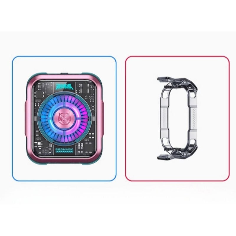 نوبيا ملحقات ألعاب Nubia RedMagic Cooler 5 Pro 36W - وردي - Image 1