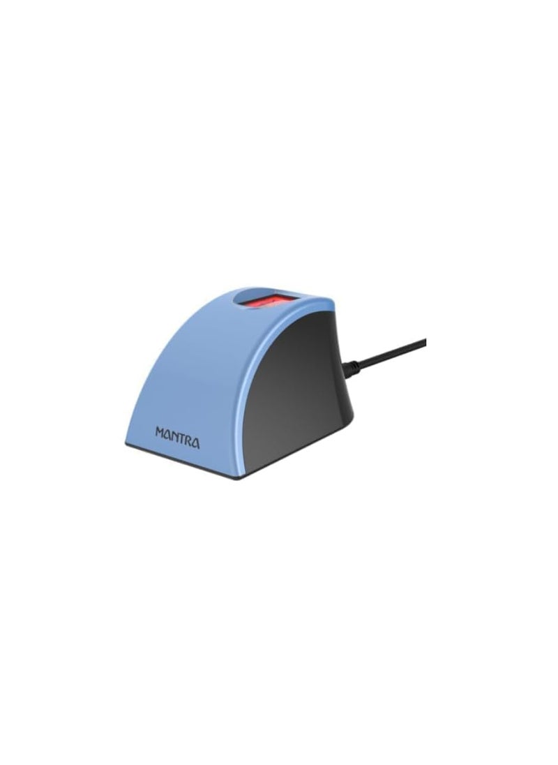 Mantra Mantra MFS 110 L1 Biometric Single Fingerprint Scanner Aadhaar Authentication Device Latest Updated RD Service High Securety and Fast scanning Reliable and Durable  - Image 1