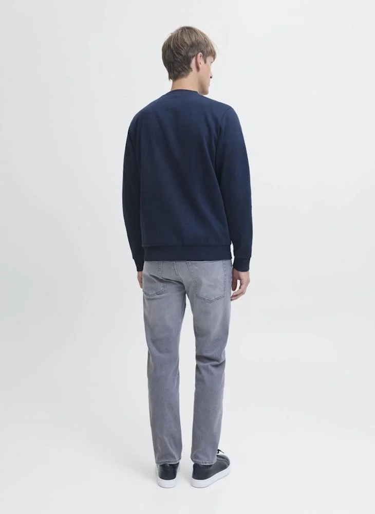 ج ج ريبل سويت شيرت مطبوع بقصة عادية