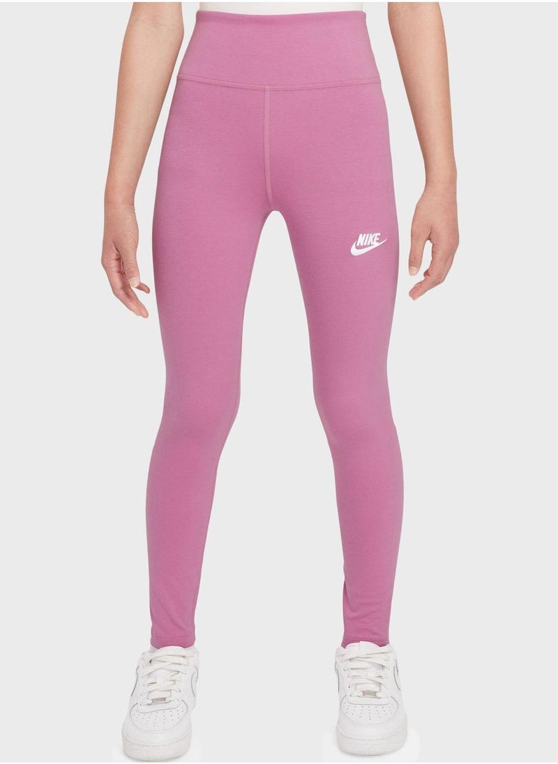 Nike Youth Nsw Classic Highrise Tights  - Image 1