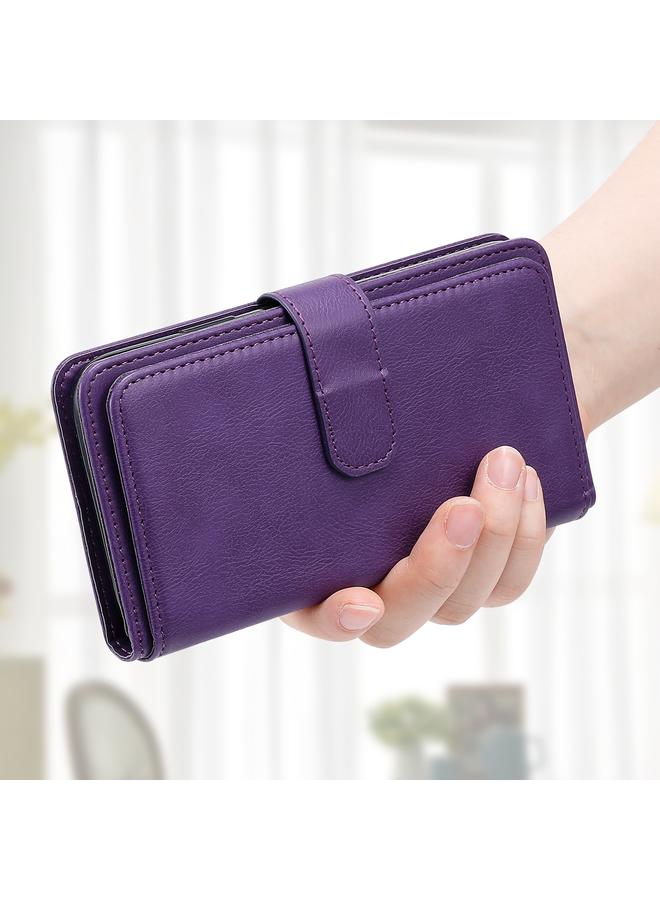 S-TOP Case For Honor 200 Pro Multi-Function Wallet 10 Card Slots Leather Phone Case - Image 2