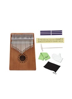 NIBEMINENT 17-Key Portable Kalimba Mbira Thumb Piano  - Image 5