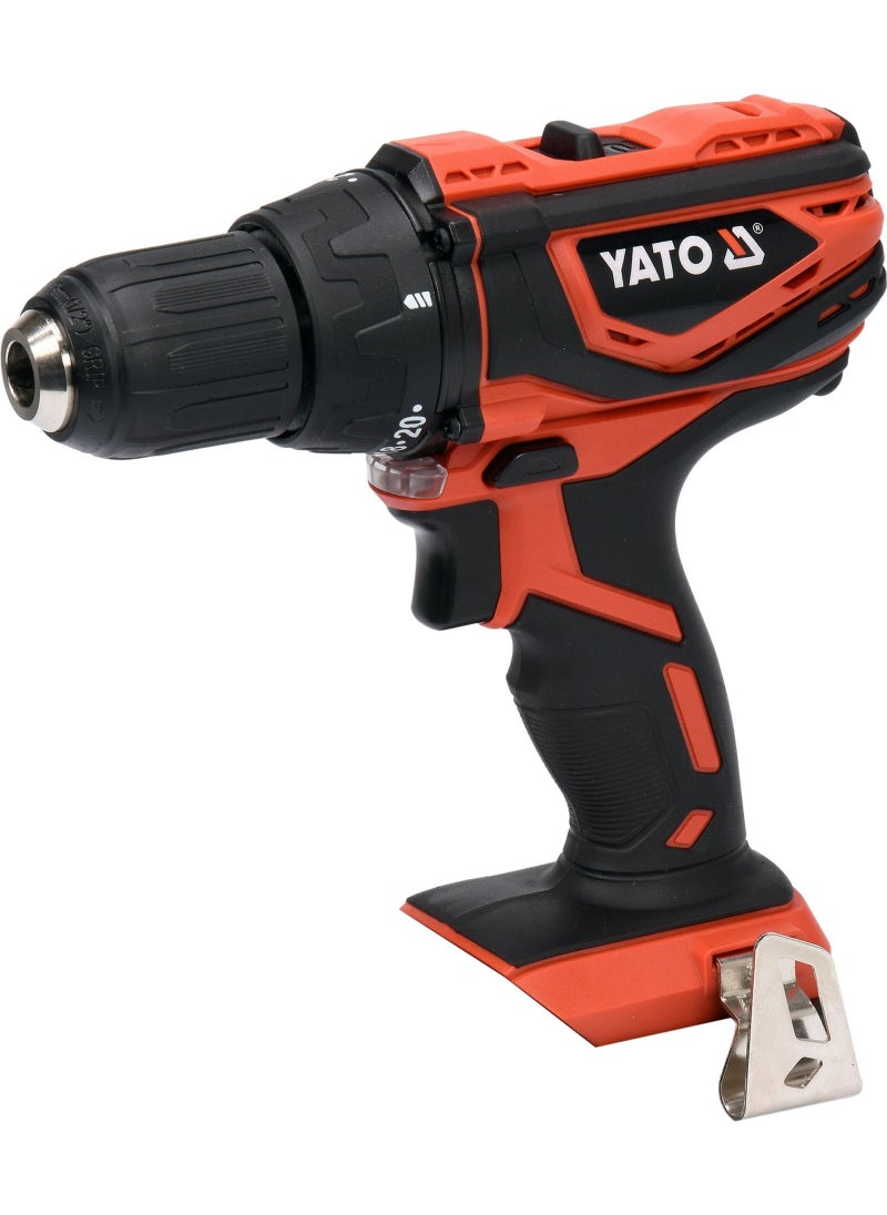 Yato YATO Cordless Drill-Driver 13mm 18V (Mabuchi Motor) Tool Only Color Box YT-82783 