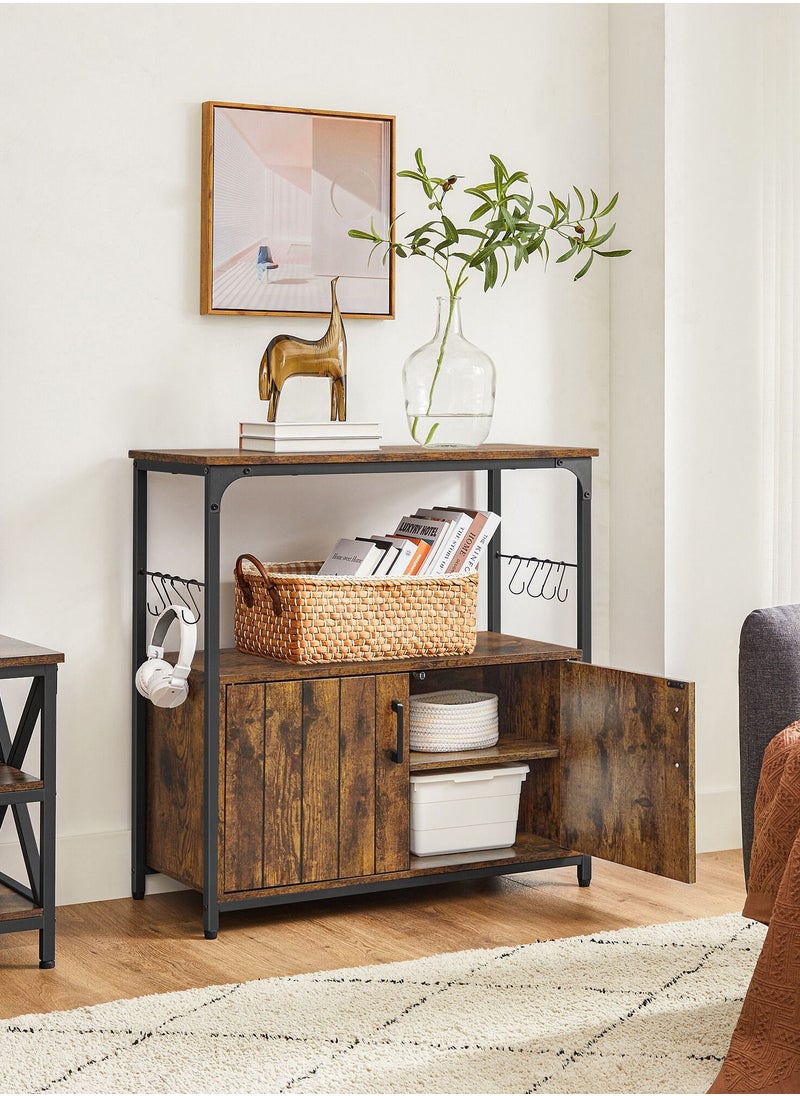 Baytonia - Baytonia Carine Simple Sideboard With Wheels - Image 1