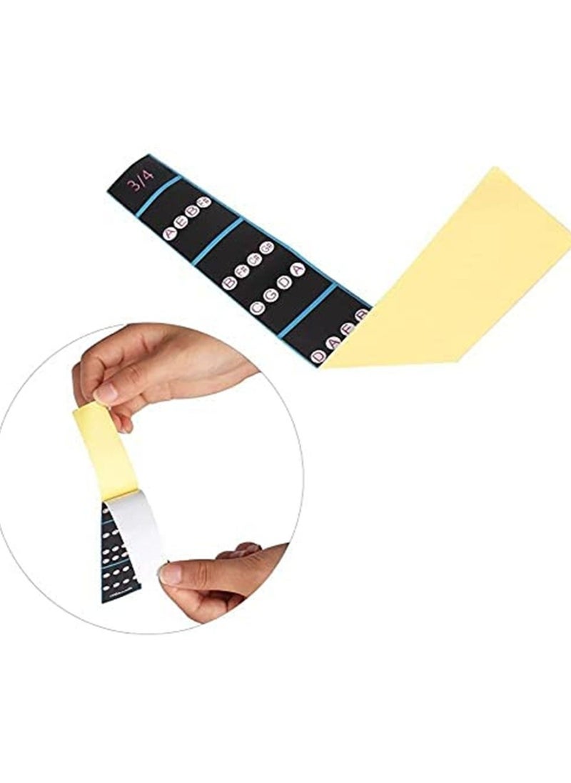 Click to open expanded view Mike Music Violin Finger Guide Set - Fingerboard Sticker guide Label Finger Chart For 3/4 Size Violin (3/4, Black)