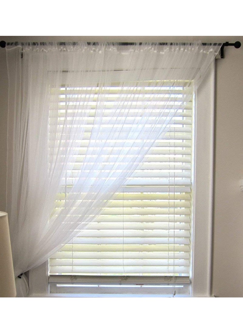 CHANDER CHANDER Plastic Classic Curtain 8 Feet Pack of 1  - Image 5