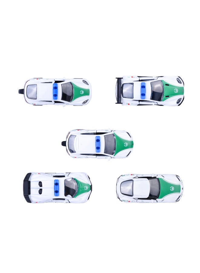 Majorette Dubai Police 5 Pack Die Cast – Gift Pack - Super Car's (1:64 Scale) – Die-Cast Toy Car for Kids & Collectors - Image 5