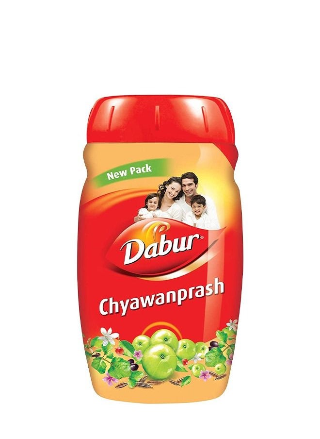 Dabur - Dabur Chyawanprash | Enriched with Vitamin C | Herbal & Natural | Immunity Booster | Promotes Strength & Stamina  - 500g - Image 1
