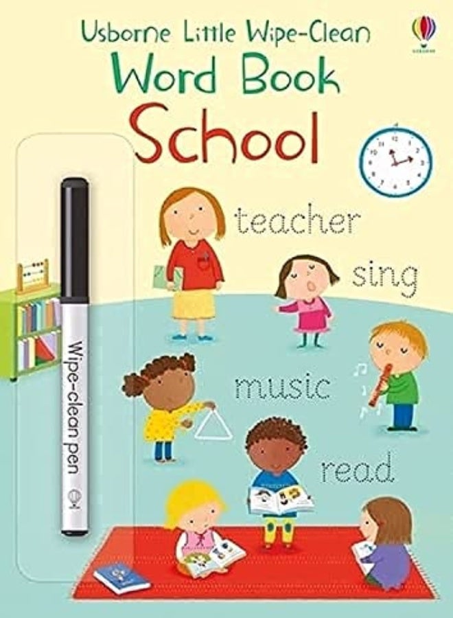 Little Wipe-Clean Word Book School