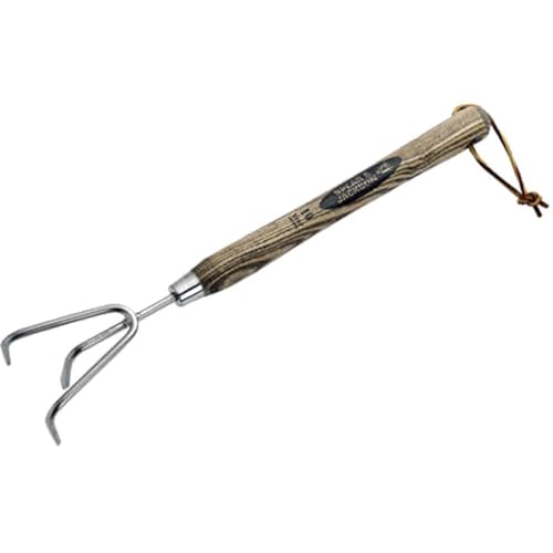 Spear  Jackson Spear & Jackson 5210PC Traditional Stainless 12" Handle 3 Prong Cultivator - Image 1
