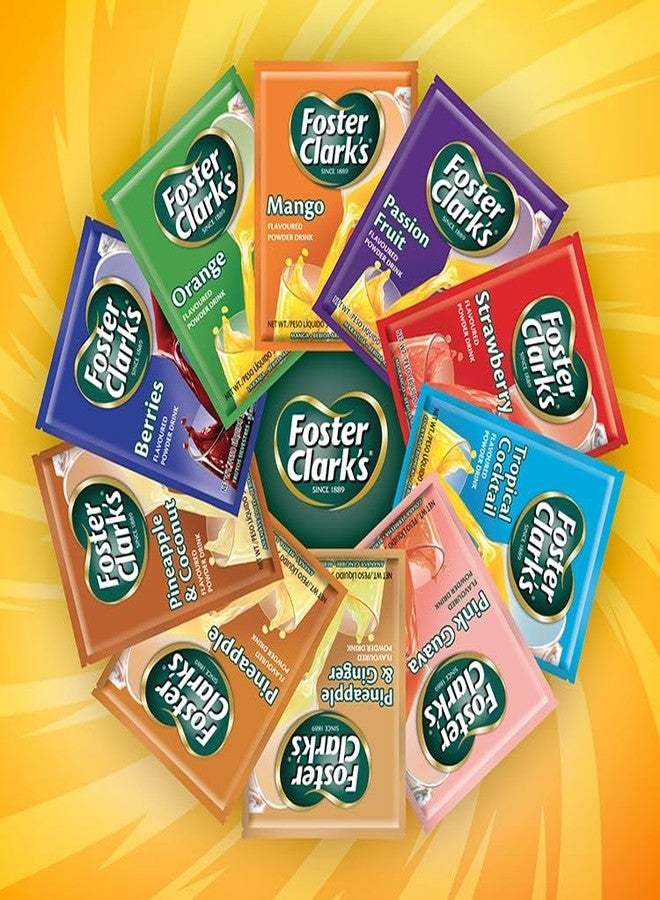 SFU E Com Foster Clark Fruit Cocktail Flavored Powder Drink 20g Packet - Makes 1.5L (4 x 20g) | Imported Drink Mixes | Rich Beverage Mix for Instant Refreshment - Image 2