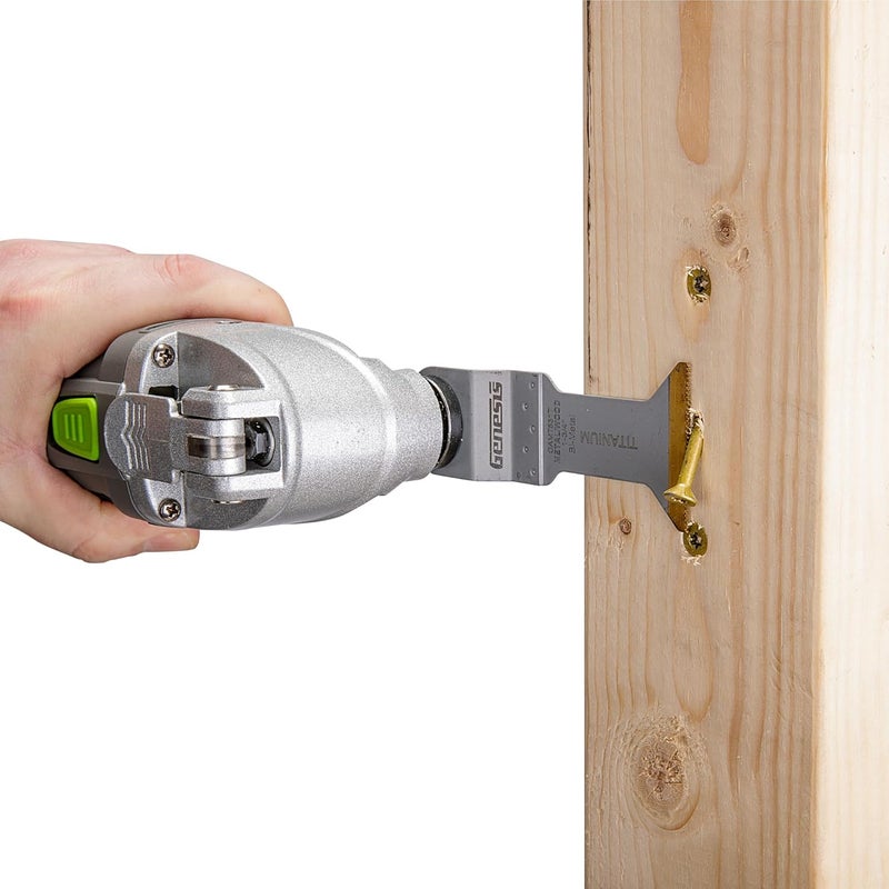 GENESIS Oscillating Tool 3.5 Amp Oscillating Multi Tool with 3.7° Oscillation Angle, 6 Variable-Speeds with 16-Piece Accessory Set, Storage Box, Carrying Bag, and 2 Year Warranty (GMT35T) - Image 4