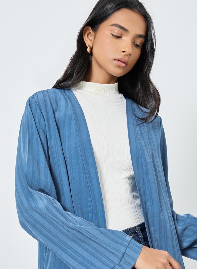 تايك تو كيمونو سادة مفتوح من الامام - Image 3