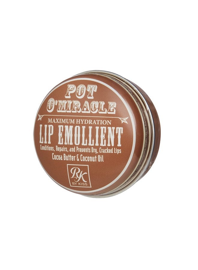 Ruby Kisses Pot O' Miracle Maximum Hydration Cocoa Butter & Coconut Oil (Lip Emollient 2 Pack) - Image 3